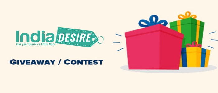 India Desire : India Desire Giveaway Contest: Participate In Ongoing Giveaway Contest And Win Earbuds, Shaver, Epilator, Smartwatch, Amazon Gift Vouchers [50K Telegram Subscribers Special Giveaway]